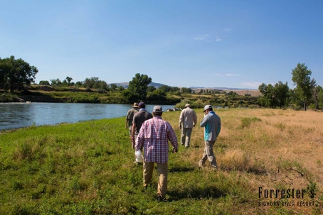 Company retreat at Forrester Bighorn River