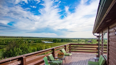 Forrester's Hunting Resort Outdoor Balcony Photo