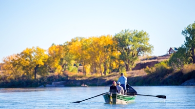 Family Boating at Forrester's Hunting Resort Photo